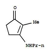 2-Cyclopenten-1-one,2-methyl-3-(propylamino)-(9ci) Structure,383885-23-2Structure