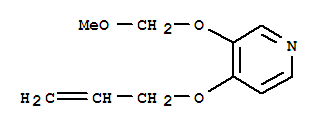 Pyridine,3-(methoxymethoxy)-4-(2-propenyloxy)-(9ci) Structure,383901-16-4Structure