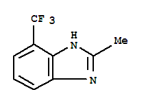 1H-benzimidazole,2-methyl-4-(trifluoromethyl)-(9ci) Structure,384-32-7Structure