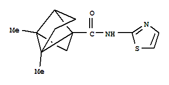 Tricyclo[3.2.0.02,6]heptane-1-carboxamide,2,6-dimethyl-n-2-thiazolyl-(9ci) Structure,384348-98-5Structure