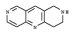 1,2,3,4-Tetrahydropyrido-[4,3-b]-[1,6]-naphthyridine Structure,387358-40-9Structure