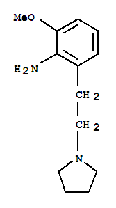 1-[2-(2-Amino-3-methoxyphenyl)ethyl]pyrrolidine Structure,387358-44-3Structure