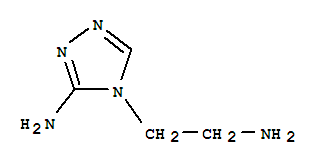 4-(2-Aminoethyl)-4h-1,2,4-triazol-3-amine Structure,387389-62-0Structure