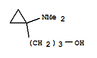 Cyclopropanepropanol ,1-(dimethylamino)-(9ci) Structure,387845-15-0Structure