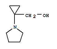 Cyclopropanemethanol ,1-(1-pyrrolidinyl)-(9ci) Structure,387845-17-2Structure