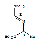 [N(E)]-(9Ci)-N-[(二甲基氨基)亞甲基]-l-丙氨酸結構式_387877-70-5結構式