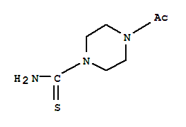 1-Piperazinecarbothioamide,4-acetyl-(9ci) Structure,388118-53-4Structure