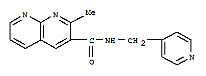 1,8-Naphthyridine-3-carboxamide,2-methyl-n-(4-pyridinylmethyl)-(9ci) Structure,388565-49-9Structure