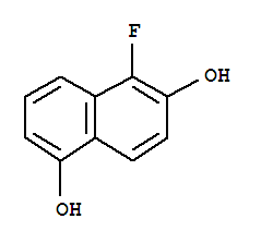 1,6-Naphthalenediol ,5-fluoro- Structure,388622-50-2Structure