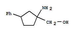 Cyclopentanemethanol ,1-amino-3-phenyl-(9ci) Structure,388631-20-7Structure