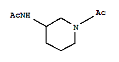 Acetamide,n-(1-acetyl-3-piperidinyl)- Structure,389623-44-3Structure