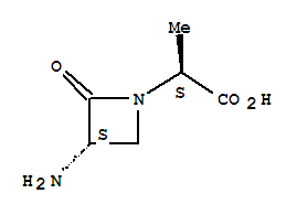 (2S)-2-[(3S)-3-氨基-2-氧代-1-氮雜環(huán)丁基]丙酸結(jié)構(gòu)式_389806-13-7結(jié)構(gòu)式