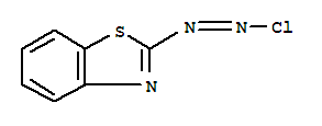 Benzothiazole,2-(chloroazo)-(9ci) Structure,389860-31-5Structure