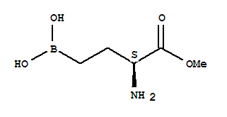 [(3S)-3-amino-4-methoxy-4-oxobutyl]boronic acid Structure,390402-06-9Structure