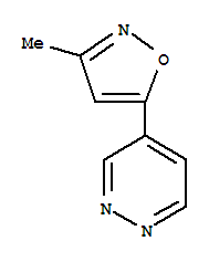 Pyridazine,4-(3-methyl-5-isoxazolyl)-(9ci) Structure,39123-41-6Structure