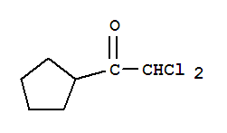 Ethanone, 2,2-dichloro-1-cyclopentyl-(9ci) Structure,39140-52-8Structure