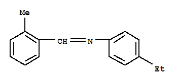 Benzenamine,4-ethyl-n-[(2-methylphenyl)methylene]-(9ci) Structure,391609-50-0Structure