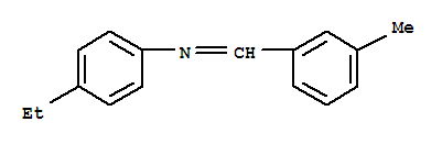 Benzenamine,4-ethyl-n-[(3-methylphenyl)methylene]-(9ci) Structure,391609-56-6Structure