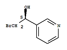 (1S)-2-bromo-1-(3-pyridinyl)ethanol Structure,391902-10-6Structure