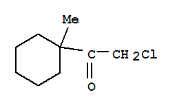 Ethanone, 2-chloro-1-(1-methylcyclohexyl)-(9ci) Structure,39199-11-6Structure