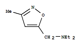 (9Ci)-N,N-二乙基-3-甲基-5-異噁唑甲胺結(jié)構(gòu)式_392312-40-2結(jié)構(gòu)式