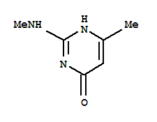 6-Methyl-2-(methylamino)pyrimidin-4-ol Structure,39247-89-7Structure