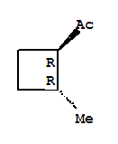 反式-(9CI)-1-(2-甲基環(huán)丁基)-乙酮結構式_39257-07-3結構式