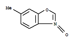 Benzoxazole,6-methyl-,3-oxide (9ci) Structure,392669-41-9Structure