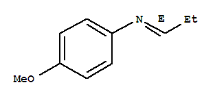 Benzenamine,4-methoxy-n-propylidene-,[n(e)]-(9ci) Structure,392673-57-3Structure