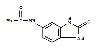 Benzamide,n-(2,3-dihydro-2-oxo-1h-benzimidazol-5-yl)-(9ci) Structure,392719-93-6Structure