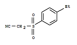 Acetonitrile,[(4-ethylphenyl)sulfonyl ]-(9ci) Structure,393802-35-2Structure