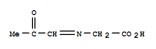 Glycine, n-(2-oxopropylidene)-(9ci) Structure,39538-34-6Structure