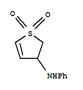 N-(1,1-dioxido-2,3-dihydrothien-3-yl)-n-phenylamine Structure,39565-69-0Structure