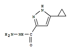 5-Cyclopropyl-1h-pyrazole-3-carbohydrazide Structure,395653-63-1Structure