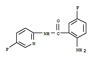 Benzamide,2-amino-5-fluoro-n-(5-fluoro-2-pyridinyl)-(9ci) Structure,395684-45-4Structure