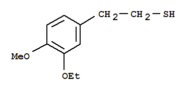 Benzeneethanethiol ,3-ethoxy-4-methoxy-(9ci) Structure,396088-09-8Structure