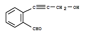 Benzaldehyde,2-(3-hydroxy-1-propynyl)-(9ci) Structure,396717-19-4Structure