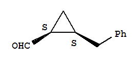 Cyclopropanecarboxaldehyde,2-(phenylmethyl)-,(1s,2s)-(9ci) Structure,397266-15-8Structure