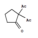 Cyclopentanone,2,2-diacetyl-(9ci) Structure,397315-21-8Structure