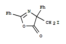 5(4H)-oxazolone,4-(iodomethyl)-2,4-diphenyl- Structure,397330-30-2Structure