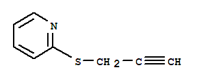 Pyridine,2-(2-propynylthio)-(9ci) Structure,397330-60-8Structure