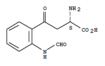 (S)-2-amino-4-(2-formamidophenyl)-4-oxobutanoicacid Structure,3978-11-8Structure