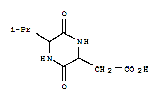 2-Piperazineacetic acid,5-(1-methylethyl)-3,6-dioxo-(9ci) Structure,397847-48-2Structure