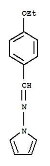 1H-pyrrol-1-amine,n-[(4-ethoxyphenyl)methylene]-(9ci) Structure,397848-64-5Structure