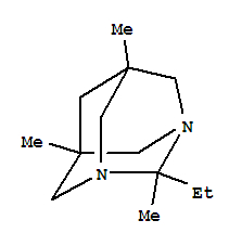 1,3-Diazatricyclo[3.3.1.13,7]decane,2-ethyl-2,5,7-trimethyl-(9ci) Structure,397880-30-7Structure