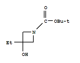 1-Azetidinecarboxylicacid,3-ethyl-3-hydroxy-,1,1-dimethylethylester(9ci)Structure,398489-28-6Structure 1-Azetidinecarboxylicacid,3-ethyl-3-hydroxy-,1,1-dimethylethylester(9ci) Structure,398489-28-6Structure