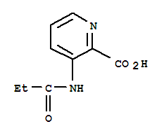 2-Pyridinecarboxylicacid,3-[(1-oxopropyl)amino]-(9ci) Structure,400722-99-8Structure