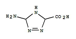 3H-1,2,4-triazole-3-carboxylic acid, 5-amino-4,5-dihydro-(9ci) Structure,401624-18-8Structure