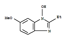 1H-benzimidazole,2-ethyl-1-hydroxy-6-methoxy-(9ci) Structure,402571-67-9Structure