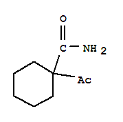 Cyclohexanecarboxamide, 1-acetyl-(9ci) Structure,403615-61-2Structure